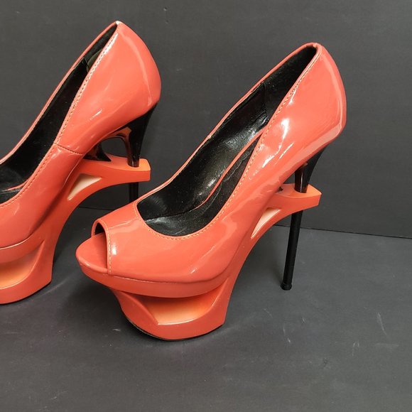 Wild Diva Lounge Stiletto Heel Platform - Picture 10 of 11